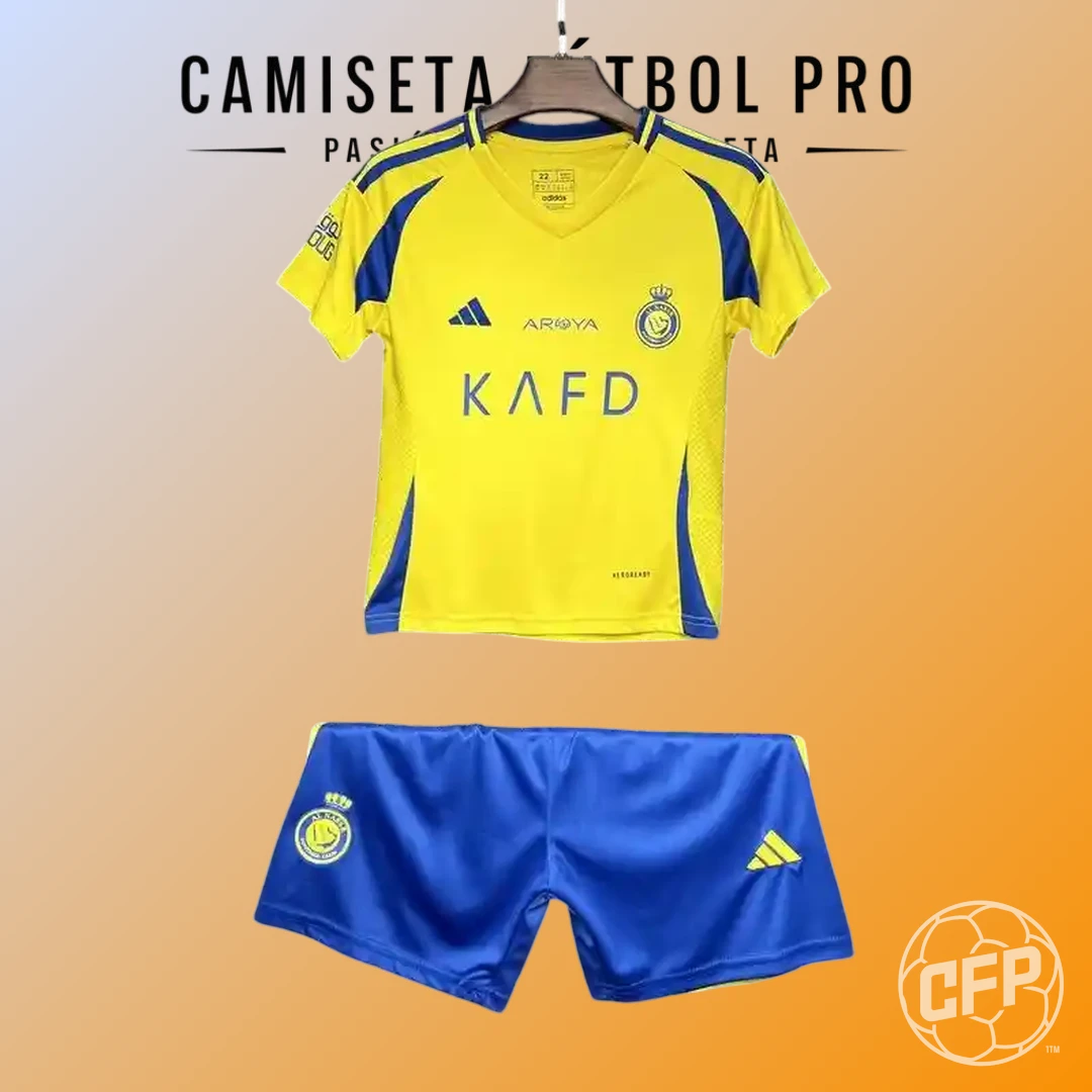 Resto-Del-Mundo-Al-Nassr-2024-25-Primera-Equipacion-Niños-Aficionado-1